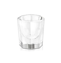 Üveg pohár porcelán folyadékhoz 