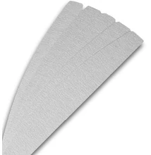 Cserélhető reszelőpapír félhold - 180 - szürke - 10 db