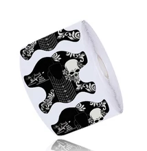 Műkörömépítő Sablon - Halloween - 100db