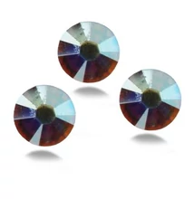 Swarovski Kristályok - SS5 / 50 db - aurora/hajnal vörös