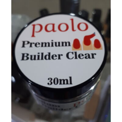 Paolo Építőzselé - Premium Builder Clear - 30ml